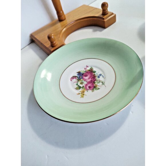 Taylor & Kent England Bone China Tea  Cup & Saucer Set Floral Bouquet - Picture 5 of 10